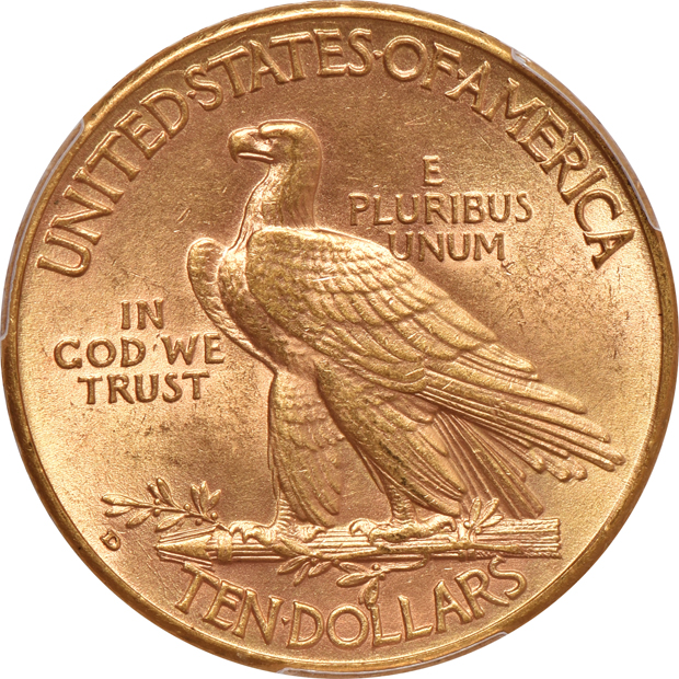 1908-D Motto PCGS MS-62