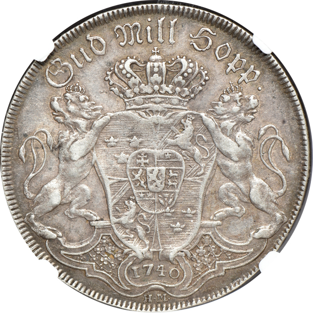 Multiple - Four coins certified by NGC