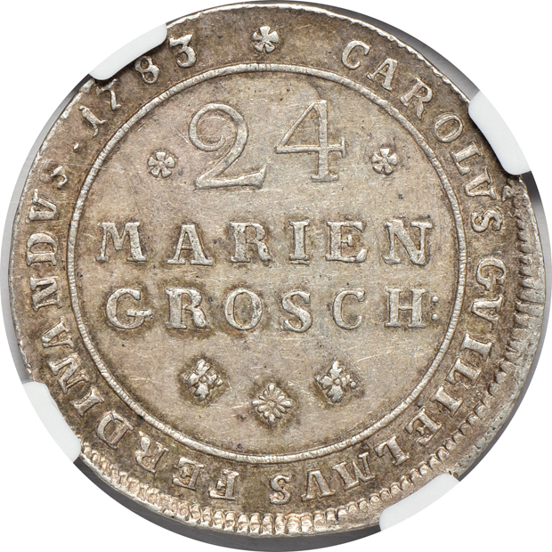 Germany - Five silver coins certified by NGC