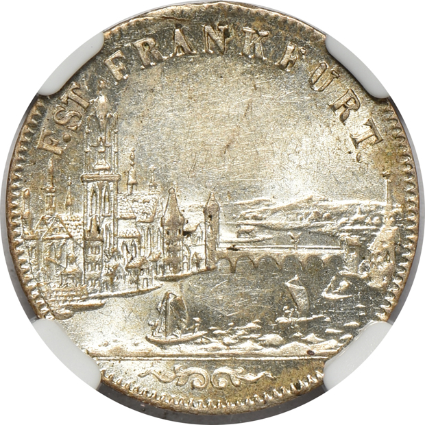 Germany - Five silver coins certified by NGC