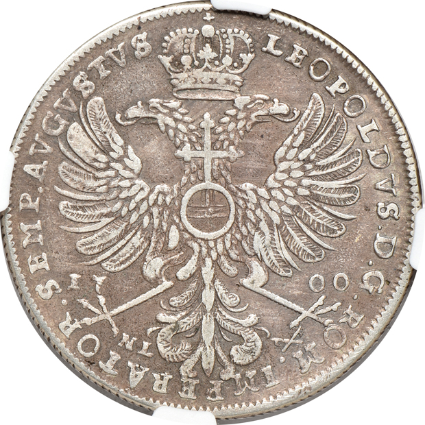 Germany - 1700-NL taler Cologne VF-35, 1827 taler Bavaria - Theresien Order AU-58, and an 1841 two thaler Hesse-Darmstadt AU-53, all NGC