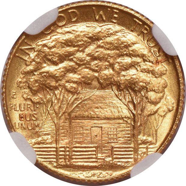 1922 Grant Memorial $1 NGC MS-66