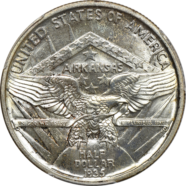 1935 Arkansas PCGS MS-66+ CAC