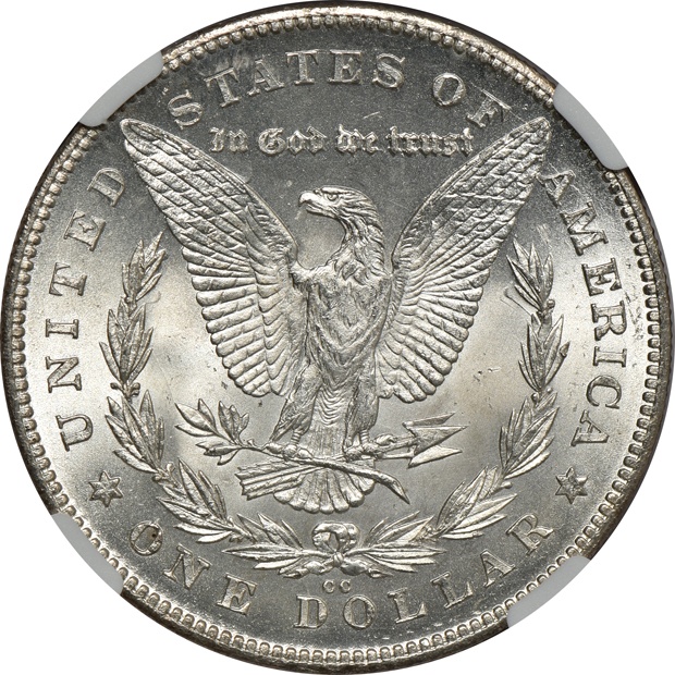 1880-CC Reverse of 1878 VAM-7 NGC MS-63