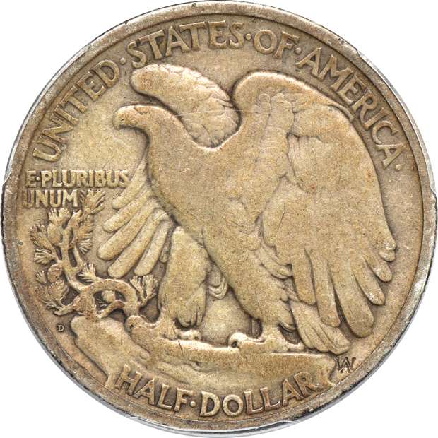1921-D VG-8, and a 1921-D VG-10, both PCGS