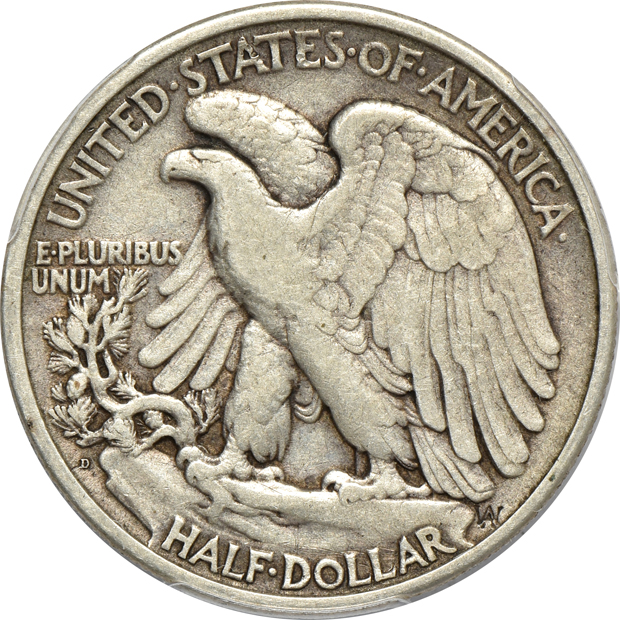 1921-D PCGS VF-25