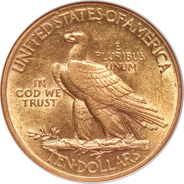 1913 AU-53, 1914-D AU-58, and a 1915 AU-58, all NGC