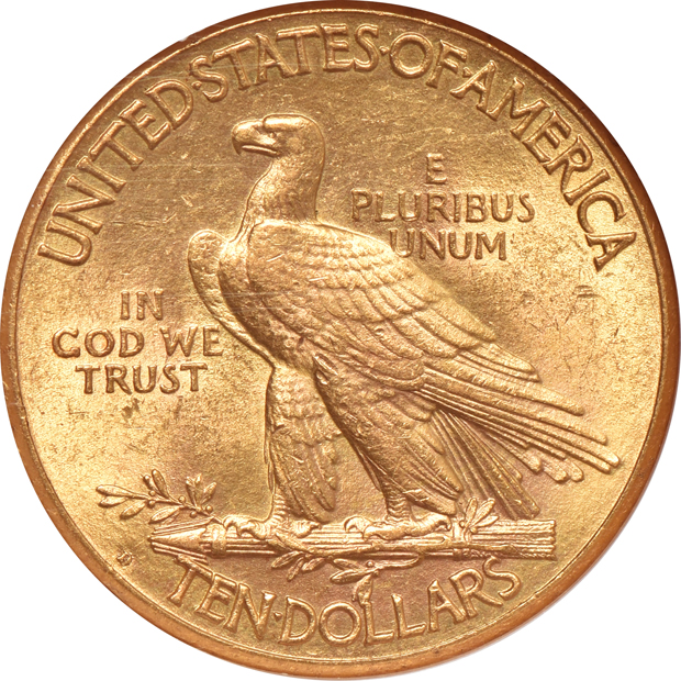 1913 AU-53, 1914-D AU-58, and a 1915 AU-58, all NGC