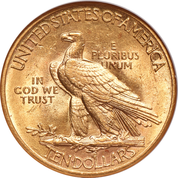 1913 AU-53, 1914-D AU-58, and a 1915 AU-58, all NGC