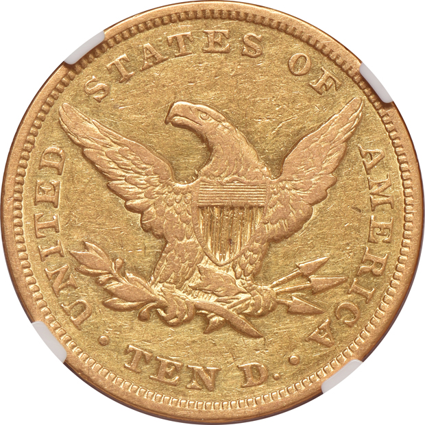 1850 Large Date NGC XF-45