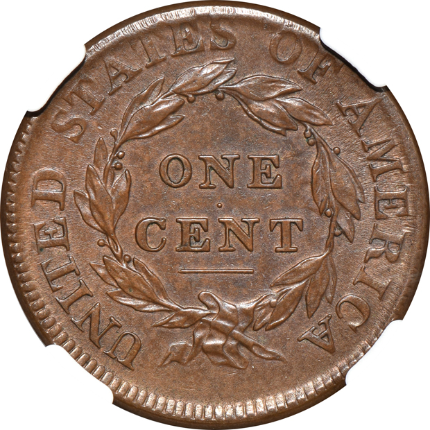 1812 Small Date NGC MS-62