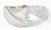 14K White Gold Diamond Ring