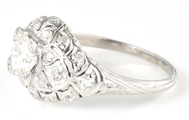 Platinum Diamond Ring