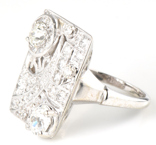 14K Diamond Ring