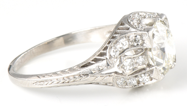 Platinum Diamond Ring