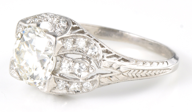 Platinum Diamond Ring
