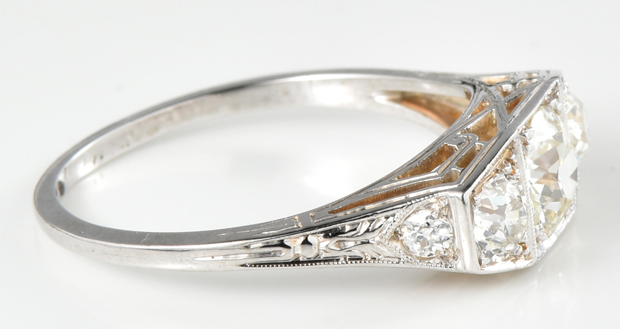 Platinum Diamond Ring
