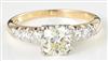 14K Yellow Gold Diamond Ring