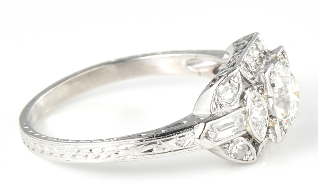 Platinum Diamond Ring
