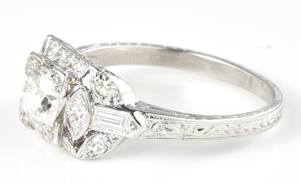 Platinum Diamond Ring