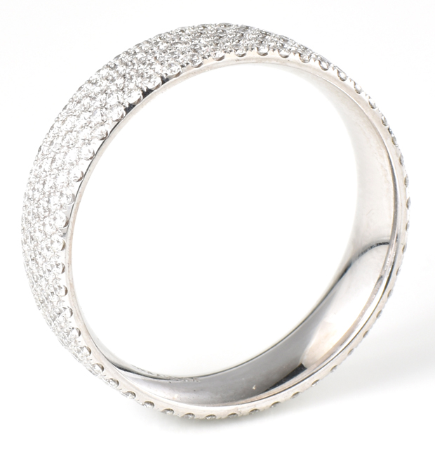 18K White Gold Tiffany and Co. Eternity Band