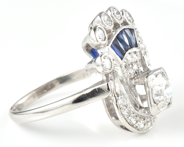 Platinum Diamond Ring 