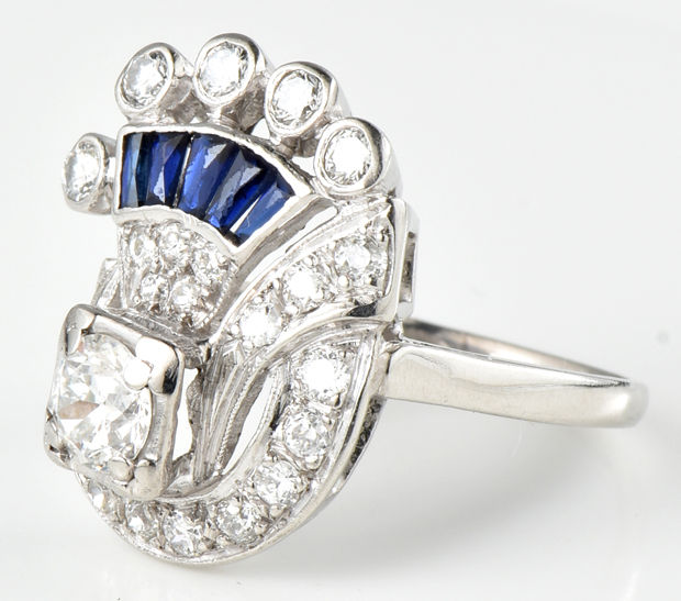 Platinum Diamond Ring 