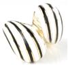 14K Yellow Gold Enamel Ring