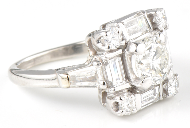 Platinum Diamond Ring
