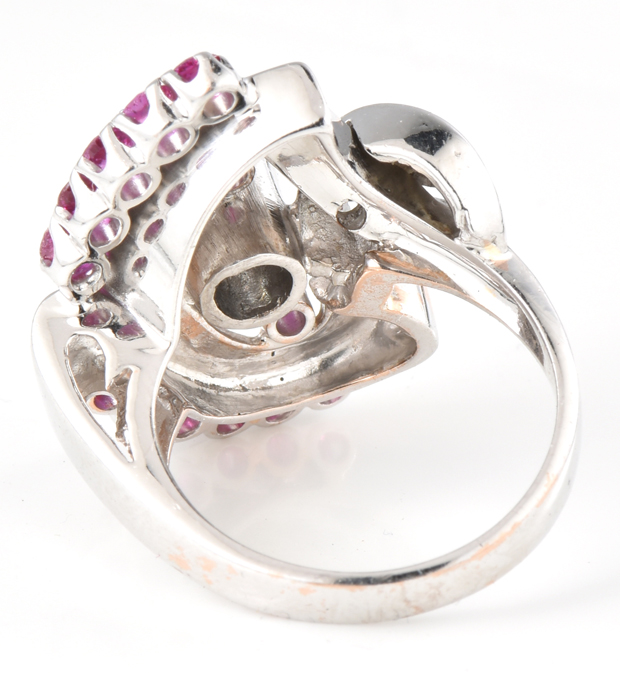 14K Rose Gold Diamond Ring