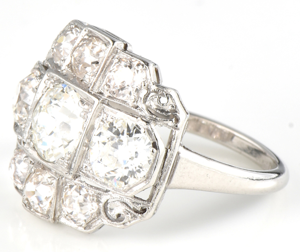 Platinum Diamond Ring