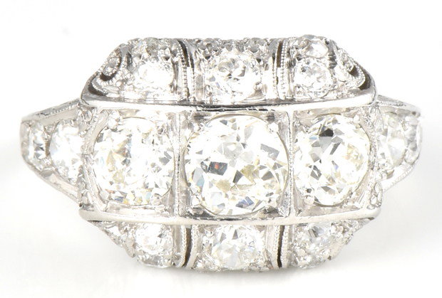 Platinum Diamond Ring