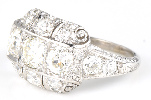 Platinum Diamond Ring