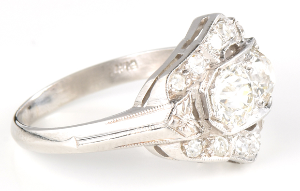 Platinum Diamond Ring