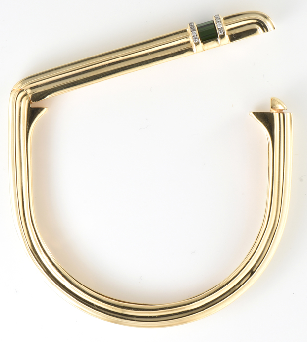 18K Yellow Gold Bangle