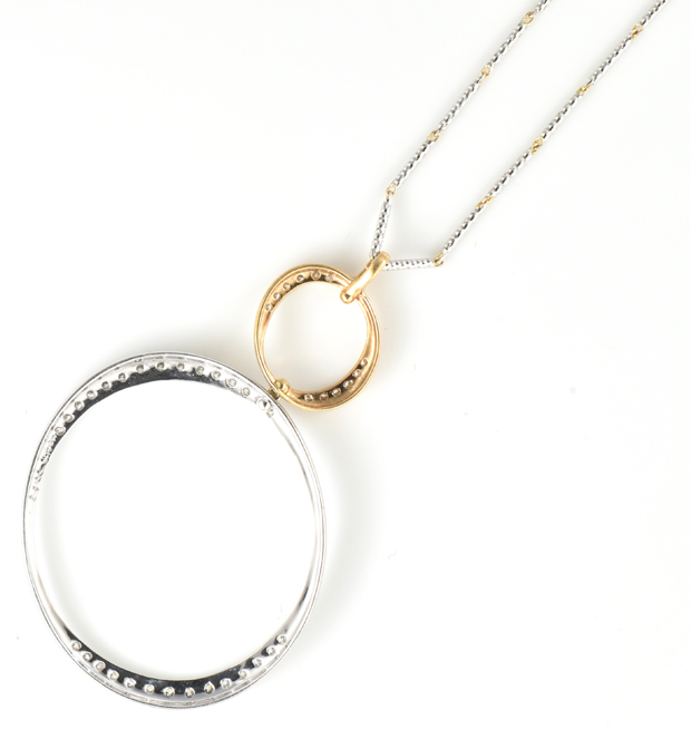 18K Two-Tone Necklace