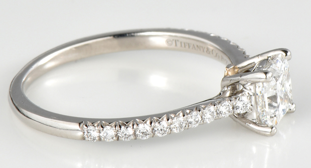 Platinum Tiffany and Co. Novo Diamond Ring
