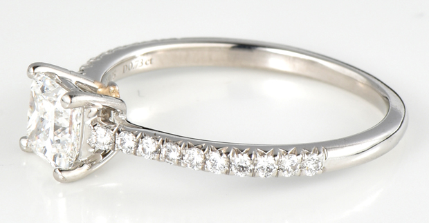 Platinum Tiffany and Co. Novo Diamond Ring