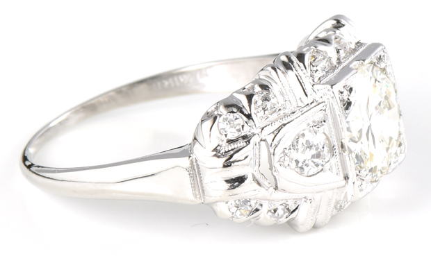 Platinum Diamond Ring