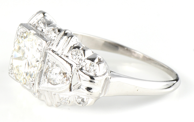Platinum Diamond Ring
