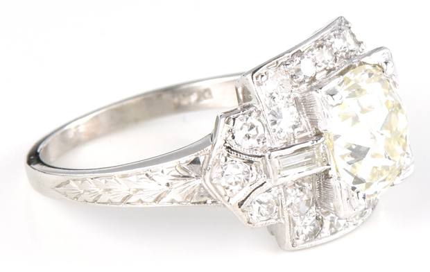 Platinum Diamond Ring