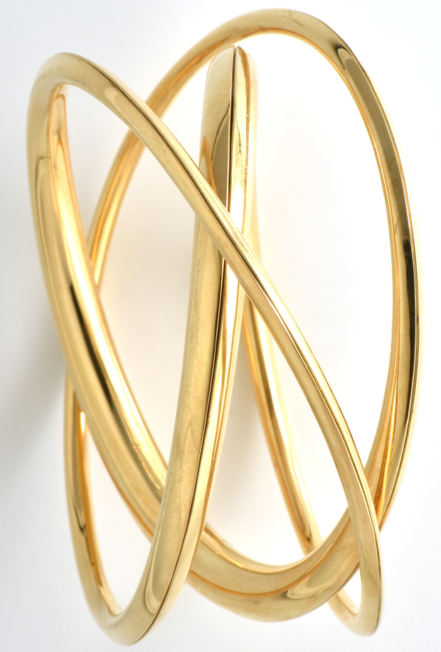 18K Yellow Gold Michael Good Bangle