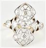14K Two-Tone Diamond Ring