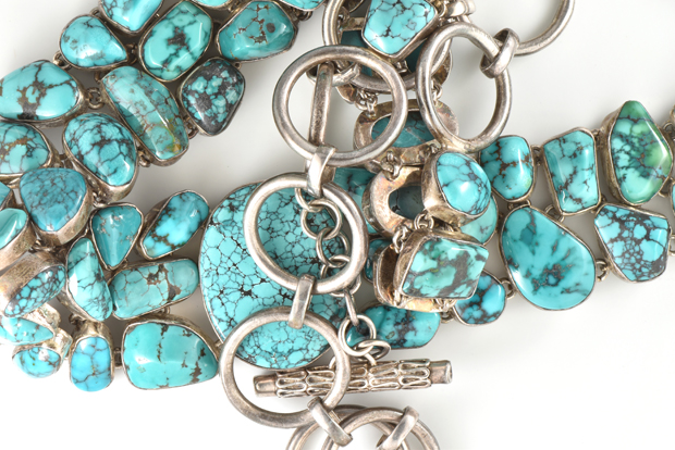 Sterling Silver Turquoise Belt 
