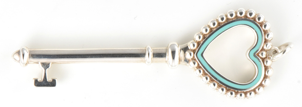 Tiffany & Co. Pendant, Brooch and Key Chain Rings 