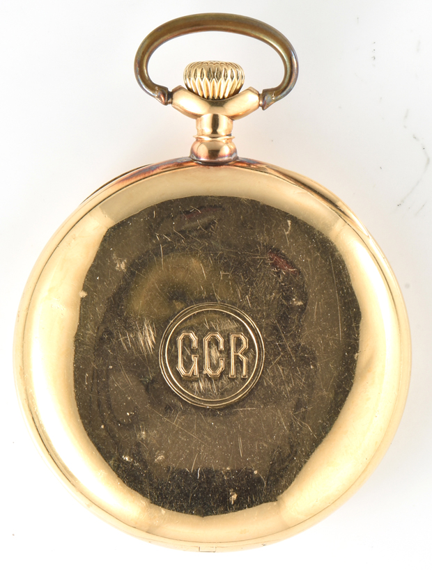 18K Yellow Gold J.E. Caldwell & Co. Man’s Pocket Watch 