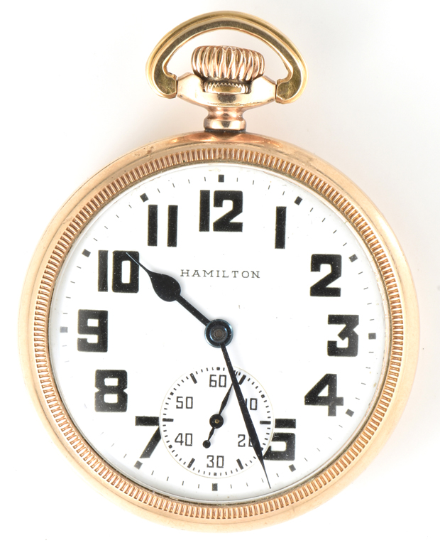 Five Open Face Pocket Watches