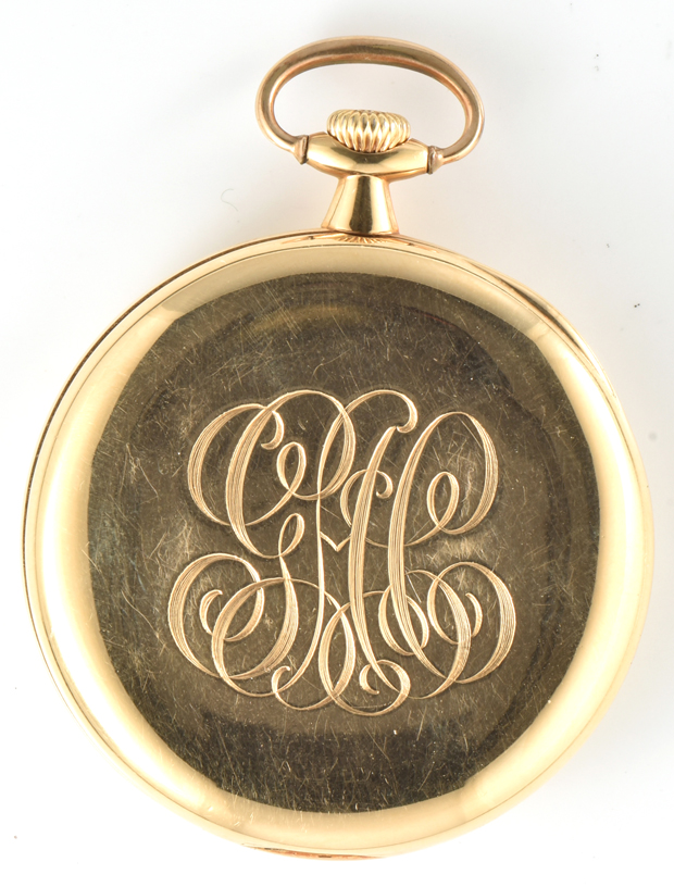 18K Yellow Gold Patek Philippe Man’s Pocket Watch 