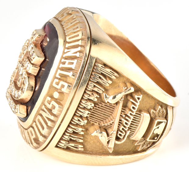 10K Yellow Gold St. Louis Cardinals Ring