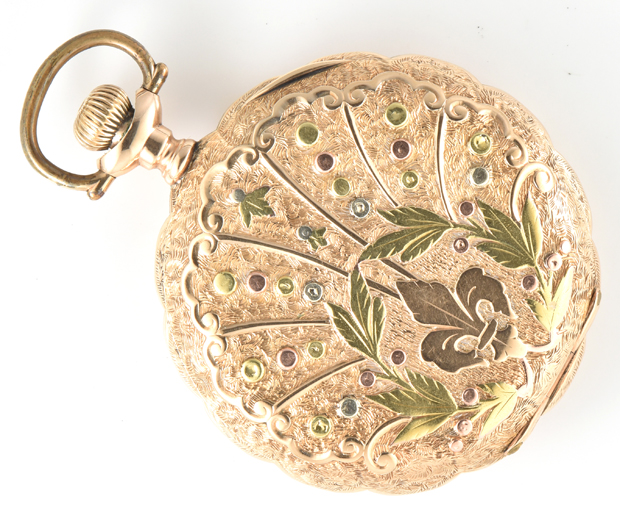 14K Yellow Gold Man’s Rockford Pocket Watch 